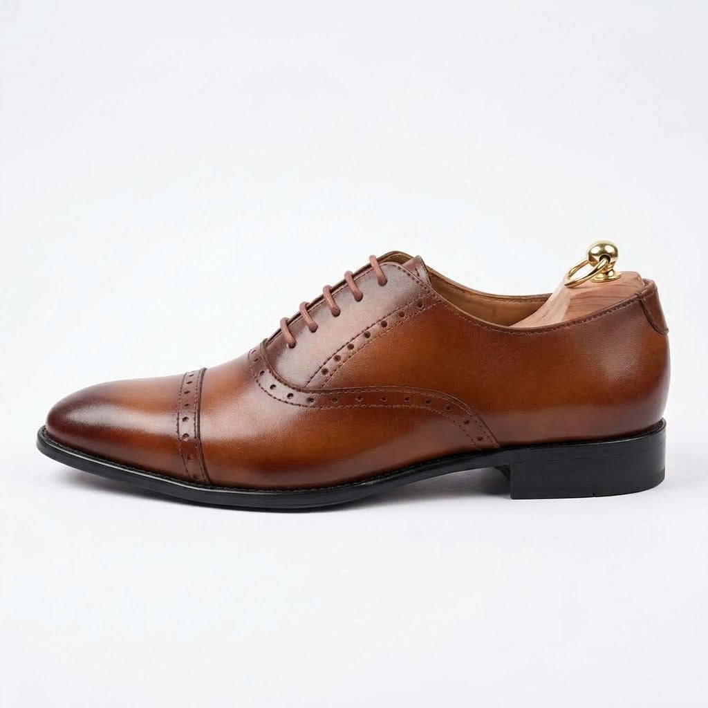Walkist Original læder Brogue Oxford-sko - Brun