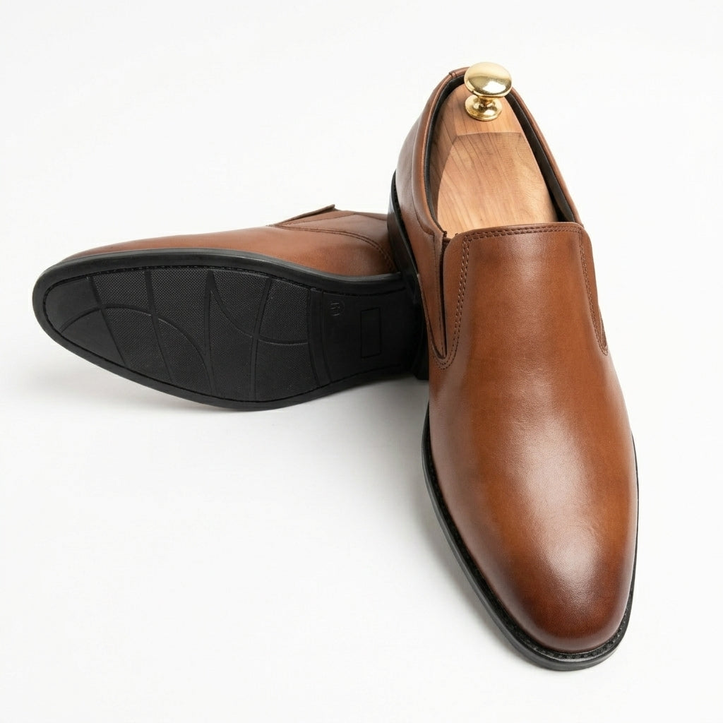 Walkist Slip-On Shoes – Brown