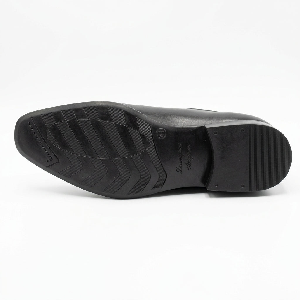 Walkist Original læder Wholecut Oxford-sko - Sort