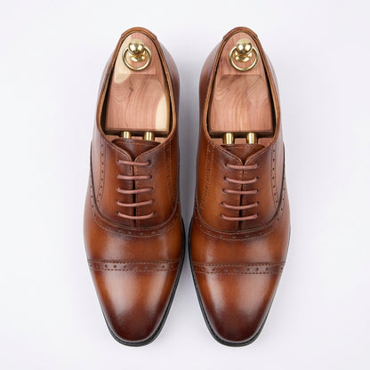 Walkist Original læder Brogue Oxford-sko - Brun