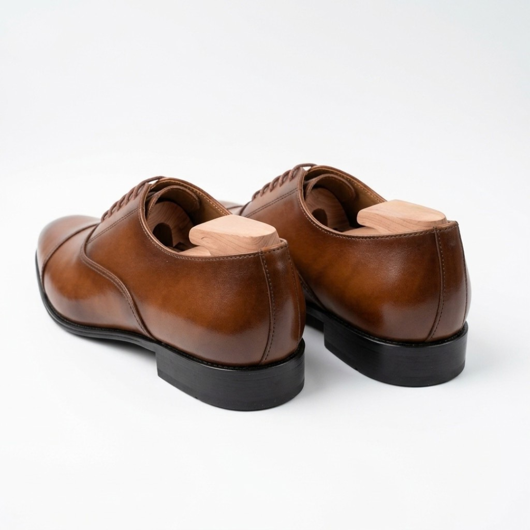 Walkist Original Leather Oxford Shoes - Brown