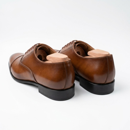 Walkist Original Leather Oxford Shoes - Brown